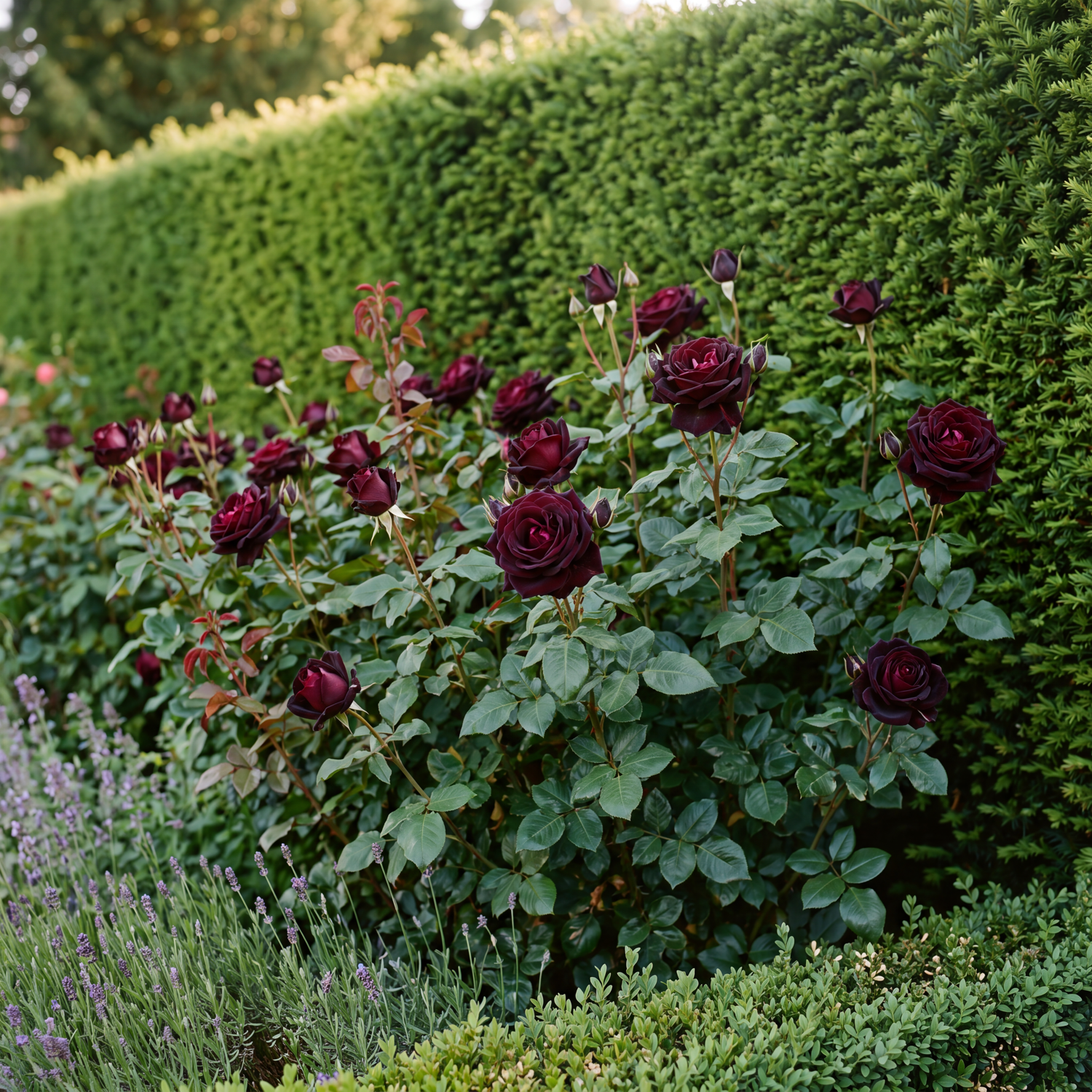 Ruusu 'Black Baccara'